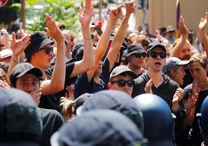 برگزاری تجمع حمایت از پلیس در هنگ‌کنگ