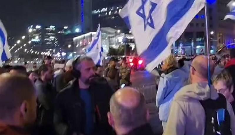 تظاهرات علیه نتانیاهو امروز هم ادامه یافت