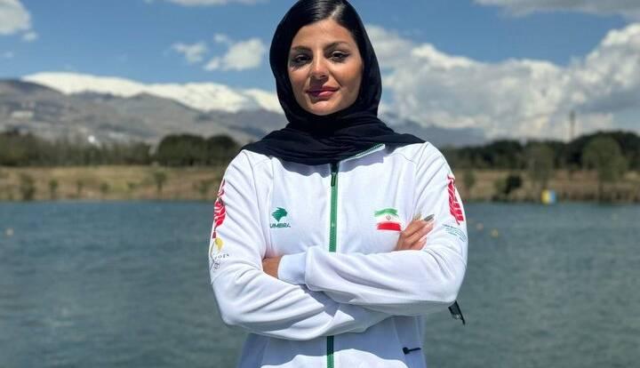 دختر قایقران ایران سهمیه المپیک نگرفت