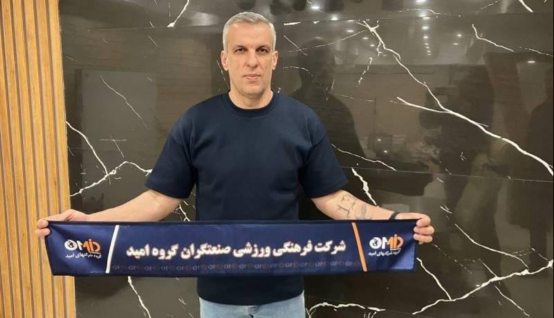 مرد تمام‌نشدنی والیبال ایران در یک تیم جدید