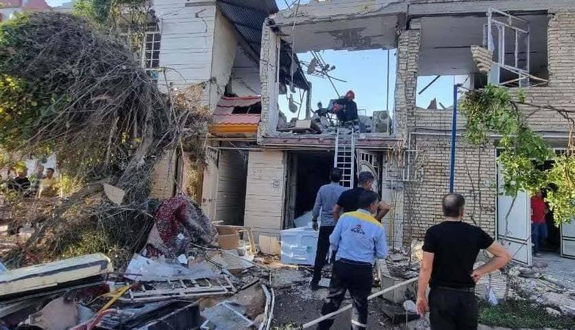 انفجار یک ساختمان مسکونی در دزفول با 9 مصدوم