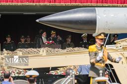 عکس/ گوشه ای از تجهیزات نظامی نمایش داده شده در رژه روز ارتش