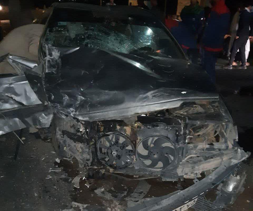 مصدوم شدن 11 نفر بر اثر تصادف 3 خودرو در جاده نقده به مهاباد
